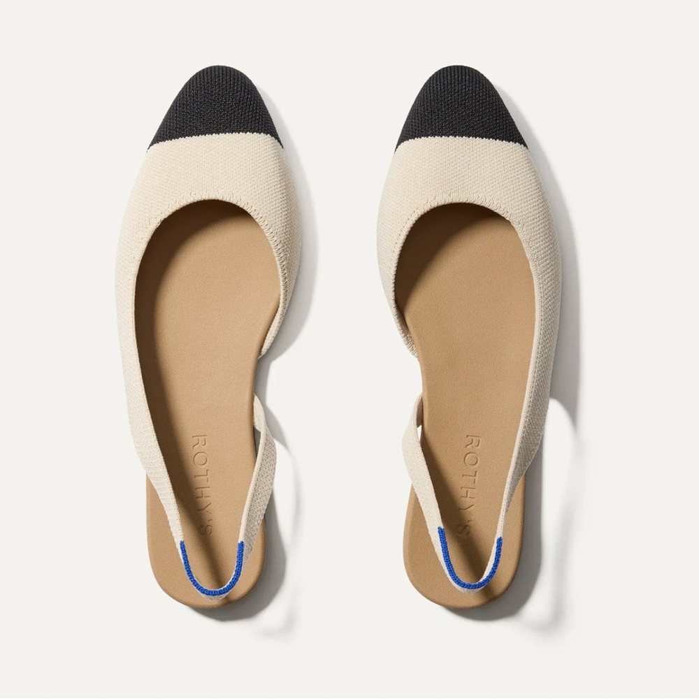 Rothy's Women's Almond Slingback Flats, Size 9